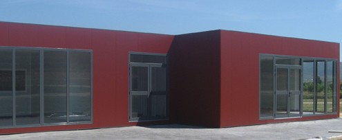 panel sandwich metálico para fachadas