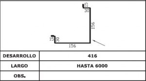 Diseño Remate de esquinero exterior