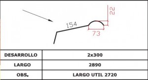 Diseño cumbrera doble AIS COPPO