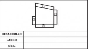 Diseño tapa canalón AIS TAP 3G 5G