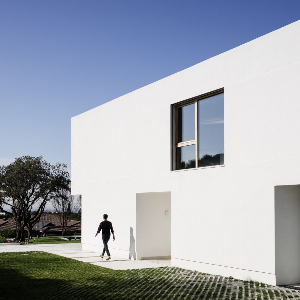 casa passivhaus con panel sandwich de madera