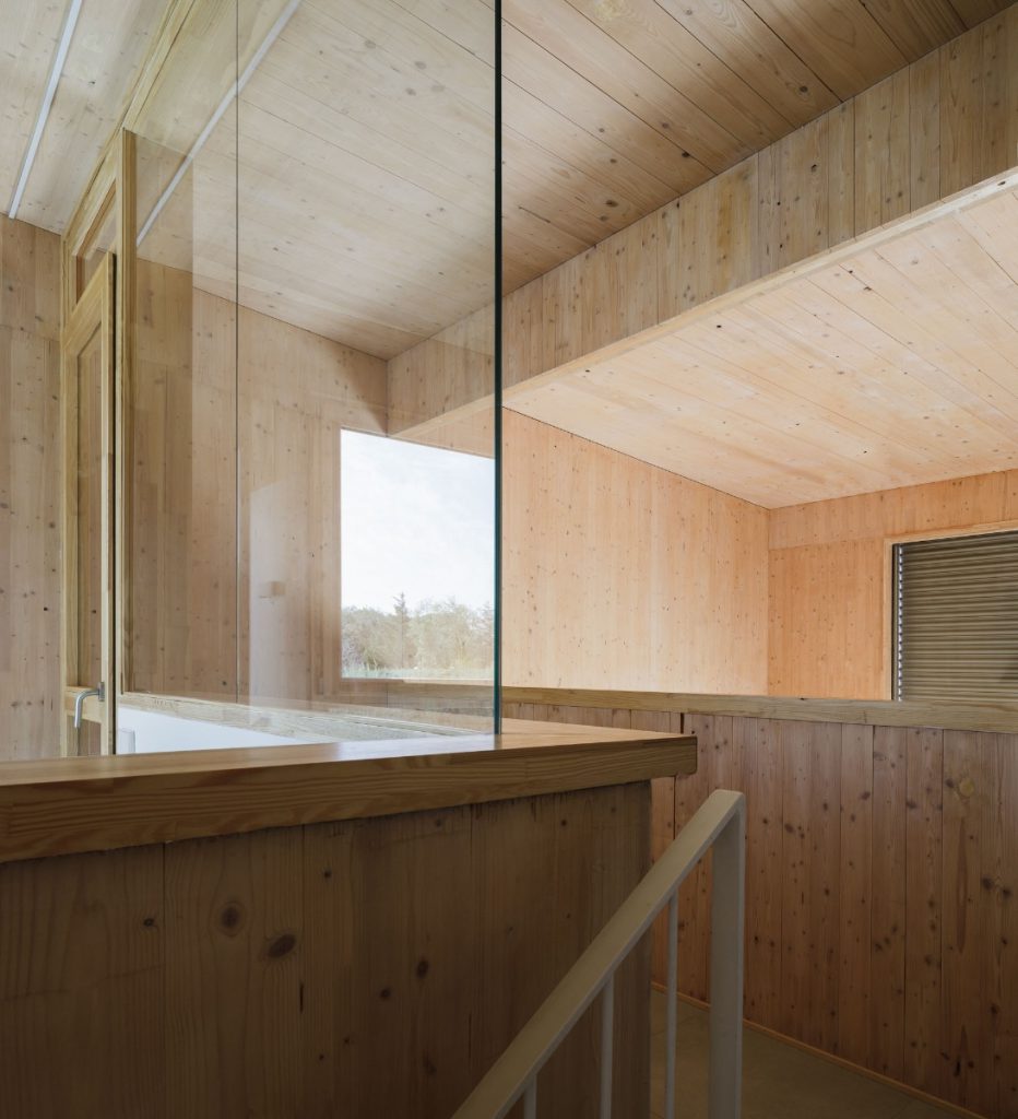 casa pasiva con panel sandwich madera 7