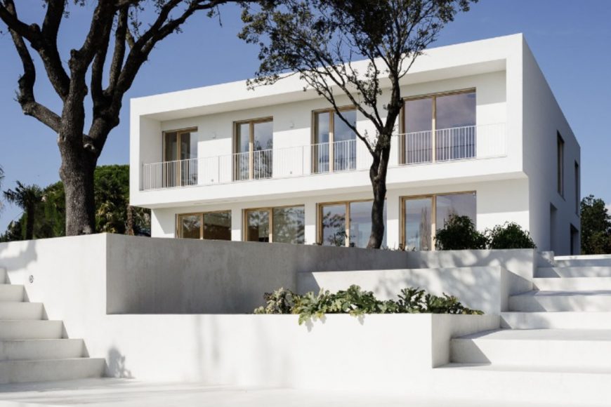 casa passivhaus con panel sandwich de madera