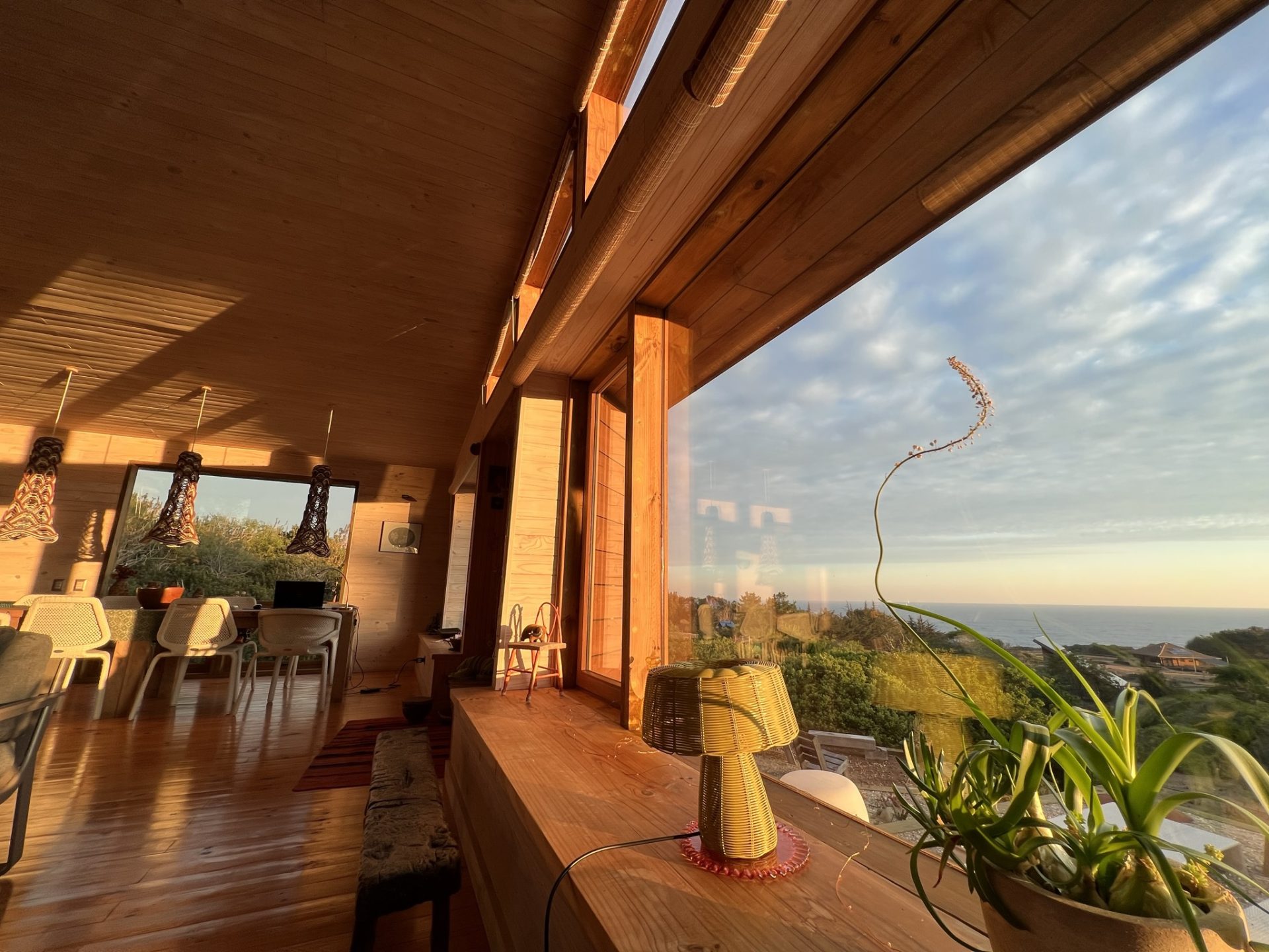 casa tableros de madera tipo sandwich