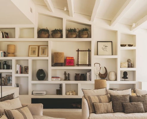 techos de madera blancos diseños