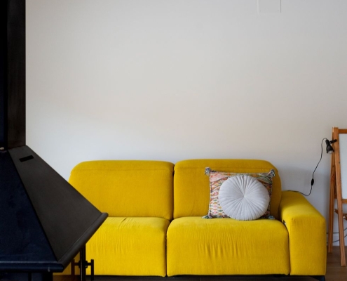 techo de madera blanco instaladores