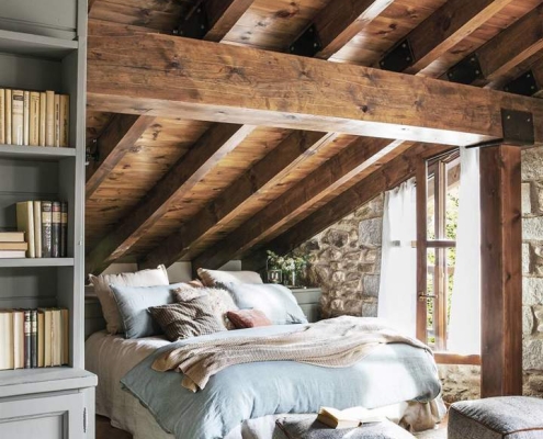 casas con techos de madera instalacion