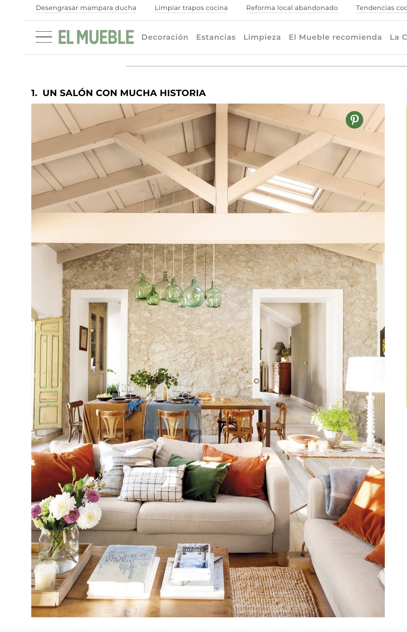 techos blancos de madera